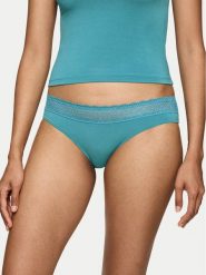 Triumph Figi klasyczne Feel Of Modal 10214403 Turkusowy. Niebieskie figi Triumph, s, bez wzorów. Za 39.99 zł.
