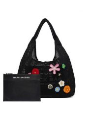 Marc Jacobs Torebka The Daisy Crochet Sack 2P5HSH027H03 Czarny. Czarne torebki klasyczne Marc Jacobs, bez wzorów, z materiału, bez dodatków. Za 1,879.00 zł.