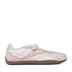 Baleriny Reebok. Czerwone baleriny Reebok, bez wzorów, bez obcasa. Za 299.99 zł.