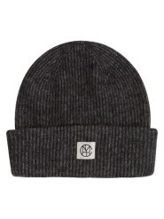 MOSS COPENHAGEN Czapka "Hope" w kolorze antracytowym rozmiar: onesize. Czarne czapki Moss Copenhagen, bez wzorów, z materiału. Za 86.99 zł.