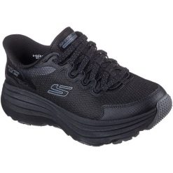 Adidasy Skechers Zirrus, Kobiety. Czarne obuwie sportowe Skechers, bez zapięcia. Za 490.00 zł.