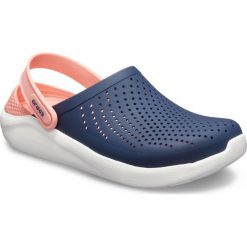 Crocs LiteRide Clog Navy/Melon M8/W10 (41,5). Niebieskie obuwie sportowe Crocs, bez zapięcia, na fitness i siłownię. W wyprzedaży za 198.00 zł.