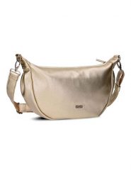 Zwei Torebka w kolorze złotym - 34 x 18 x 11 cm rozmiar: onesize. Żółte torby na ramię Zwei, bez wzorów, z materiału, na ramię, bez dodatków. Za 168.46 zł.