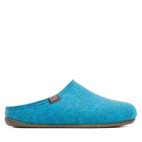 Kapcie Toni Pons. Niebieskie obuwie domowe Toni Pons, bez wzorów, bez zapięcia. Za 159.99 zł.