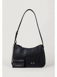 Armani Exchange Torebka XW001213 AF15625 UC001 Czarny. Czarne torebki klasyczne Armani Exchange, bez wzorów, ze skóry, bez dodatków. Za 589.99 zł.