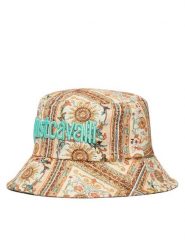 Just Cavalli Kapelusz 80RAZK3A ZG407 Beżowy jasny. Brązowe rękawiczki Just Cavalli, bez wzorów, z bawełny. Za 260.99 zł.