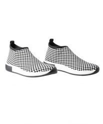 Buty damskie Leiko Tomi. Białe trekkingi Brubeck, z materiału, trekkingowe. Za 159.00 zł.