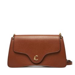 Torebka Coccinelle. Brązowe listonoszki Coccinelle, bez wzorów, bez dodatków. Za 799.99 zł.