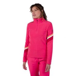 Bluza damska Rossignol Strawpile Fleece Hz. Czerwone bluzy Rossignol, na zimę, s, bez wzorów, bez kaptura. Za 269.99 zł.