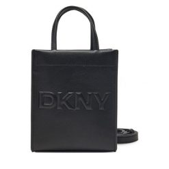 Torebka DKNY. Czarne torebki klasyczne DKNY, bez wzorów, bez dodatków. Za 279.99 zł.