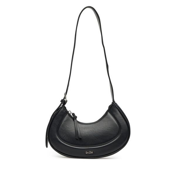 Torebka DeeZee. Czarne torebki klasyczne DeeZee, bez wzorów, bez dodatków. Za 89.99 zł.