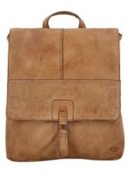 HIDE & STITCHES Skórzany plecak w kolorze jasnobrązowym - 29 x 34 x 8 cm rozmiar: onesize. Brązowe plecaki HIDE & STITCHES, bez wzorów, z materiału. Za 280.44 zł.