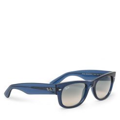 Okulary przeciwsłoneczne Ray-Ban. Niebieskie okulary przeciwsłoneczne Ray-Ban, bez wzorów. Za 819.99 zł.