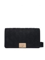 Valentino Torebka Jellies VBSA0Q09LOG Czarny. Czarne listonoszki Valentino, bez wzorów, ze skóry, bez dodatków. Za 479.99 zł.