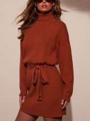 LA Angels Sukienka w kolorze pomarańczowym rozmiar: S. Pomarańczowe sukienki LA Angels, s, bez wzorów, ze splotem, bez kołnierzyka, bez ramiączek, mini. Za 214.70 zł.