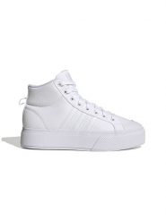 Adidas Sneakersy "Bravada 2.0" w kolorze białym rozmiar: 40. Białe trampki Adidas, bez wzorów, za kostkę, bez zapięcia. Za 217.99 zł.