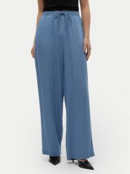 Vero Moda Spodnie materiałowe Bree 10304898 Niebieski Loose Fit. Niebieskie spodnie materiałowe Vero Moda, m, bez wzorów, z lyocellu. Za 209.99 zł.