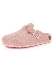 Kimberfeel Kapcie "Brett" w kolorze jasnoróżowym rozmiar: 41. Różowe obuwie domowe Kimberfeel, bez wzorów, z materiału, bez zapięcia. Za 143.90 zł.