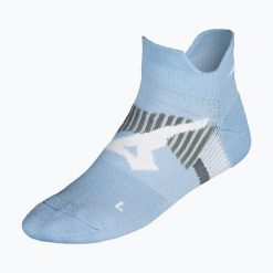 Skarpety Mizuno DryLite Race Mid. Niebieskie skarpety Mizuno, bez wzorów, z elastanu. Za 28.99 zł.