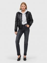 MAC Dżinsy "Rich" - Slim fit - w kolorze antracytowym rozmiar: 38/L30. Czarne jeansy MAC, l, z aplikacjami. Za 153.71 zł.