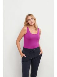 &Co Woman Top "Vesper" w kolorze fioletowym rozmiar: M. Różowe topy &Co Woman, m, bez wzorów, bez kołnierzyka, bez ramiączek. Za 74.81 zł.
