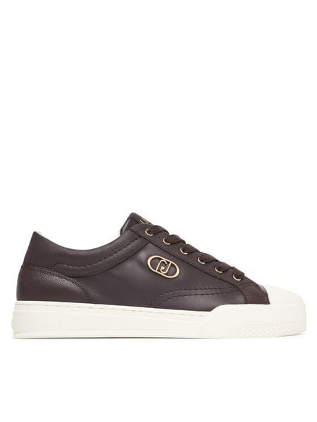 Liu Jo Trampki Benson 01 BF6019 EX256 Brązowy. Brązowe trampki Liu Jo, bez wzorów, ze skóry, bez zapięcia. Za 659.99 zł.
