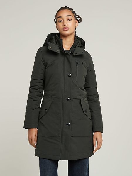 G-Star Parka w kolorze zielonym rozmiar: S. Zielone parki G-Star, s, retro, bez kaptura. Za 480.90 zł.