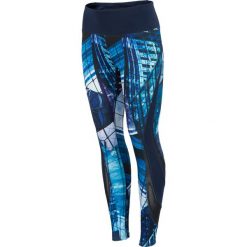 Legginsy treningowe damskie SPDF102z - allover granatowy. Legginsy sportowe 4f. W wyprzedaży za 79.99 zł.