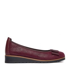 Baleriny Lasocki. Czerwone baleriny Lasocki, bez wzorów, bez obcasa. Za 169.99 zł.
