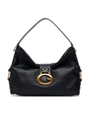 Guess Torebka Camden HWWW93 08180 Czarny. Czarne torebki klasyczne Guess, z aplikacjami, ze skóry, bez dodatków. Za 674.99 zł.