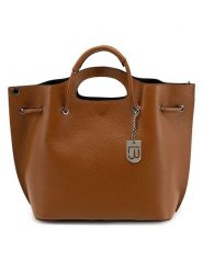 Lucca Baldi Skórzana torebka "Vigevano" w kolorze jasnobrązowym - 47 x 27 x 17 cm rozmiar: onesize. Brązowe torby na ramię Lucca Baldi, bez wzorów, z materiału, przez ramię, bez dodatków. Za 391.99 zł.