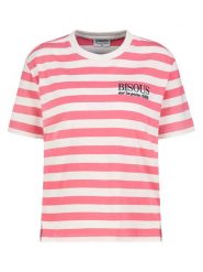 Sublevel Koszulka w kolorze jasnoróżowym rozmiar: S. Różowe bluzki Sublevel, s, bez wzorów, bez kołnierzyka, bez ramiączek. Za 65.38 zł.