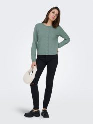 ONLY Kardigan w kolorze zielonym rozmiar: XL. Zielone kardigany Only, s, bez wzorów, z materiału. Za 82.99 zł.