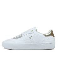 GAP Sneakersy "Boudler" w kolorze białym rozmiar: 38. Białe trampki GAP, bez wzorów, bez zapięcia. Za 148.96 zł.