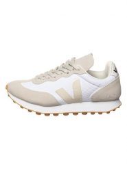 Veja Sneakersy "Rio Branco" w kolorze biało-beżowym rozmiar: 39. Białe trampki Veja, bez wzorów, z materiału, bez zapięcia. Za 496.83 zł.
