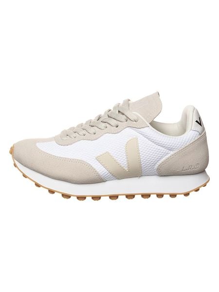 Veja Sneakersy "Rio Branco" w kolorze biało-beżowym rozmiar: 39. Białe trampki Veja, bez wzorów, z materiału, bez zapięcia. Za 496.83 zł.