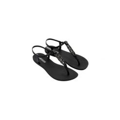 Sandały damskie Ipanema Class Chain. Czarne sandały Ipanema, bez wzorów, sportowe, bez obcasa, bez zapięcia. Za 83.89 zł.