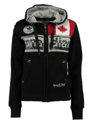 Canadian Peak Bluza "Flashy" w kolorze czarnym rozmiar: S. Czarne bluzy Canadian Peak, s, z aplikacjami, z bawełny, bez kaptura. Za 113.99 zł.