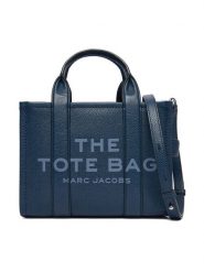 Marc Jacobs Torebka The Leather Small Tote Bag H009L01SP21 Granatowy. Niebieskie torebki klasyczne Marc Jacobs, bez wzorów, ze skóry, bez dodatków. Za 2,099.00 zł.