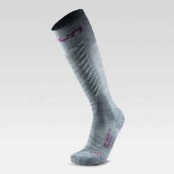 Skarpety narciarskie damskie UYN Ski One Comfort Fit. Szare skarpety Uyn, bez wzorów. Za 109.99 zł.