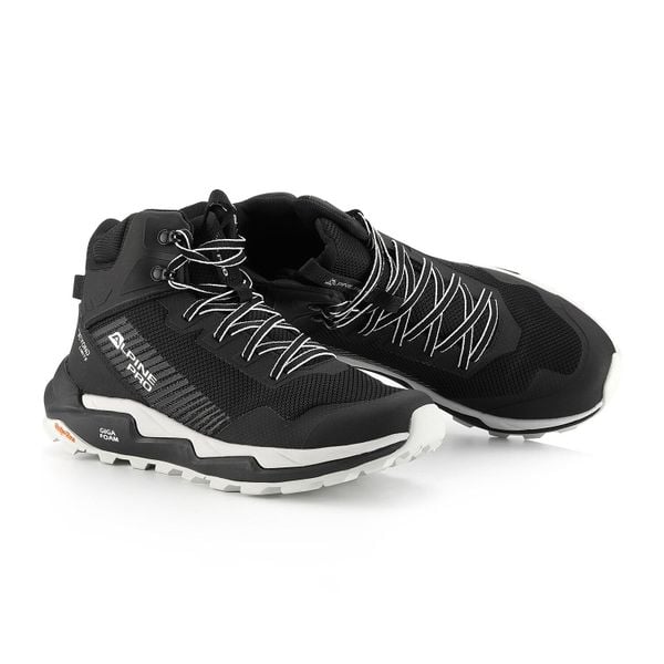 Buty terenowe przewiewne Alpine Pro Ponte. Czarne trekkingi Alpine Pro, z gumy, przed kolano, trekkingowe. Za 319.00 zł.