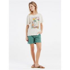 Koszulka damska Protest PRTESSE t-shirt. Białe koszulki sportowe Protest, bez wzorów, bez ramiączek. Za 139.99 zł.