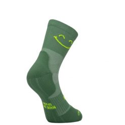HAPPY MODE GREEN - SKARPETKI DO BIEGANIA ULTRALEKKIE. Zielone skarpety SPORCKS, bez wzorów, z nylonu. Za 156.00 zł.