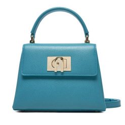 Torebka Furla. Niebieskie torebki klasyczne Furla, bez wzorów, bez dodatków. Za 1,309.00 zł.