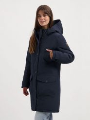 TRAVELIN' Parka "Ester" w kolorze granatowym rozmiar: XXL. Niebieskie parki Travelin', xxl, bez kaptura. Za 448.99 zł.