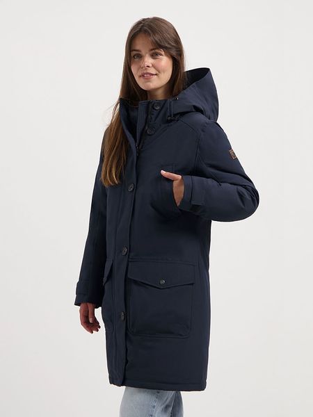 TRAVELIN' Parka "Ester" w kolorze granatowym rozmiar: XXL. Niebieskie parki Travelin', xxl, bez kaptura. Za 448.99 zł.