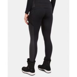 Damskie legginsy Kilpi Oline. Czarne legginsy sportowe Kilpi, m, bez wzorów, do biegania. Za 138.03 zł.