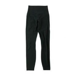 Spodnie legginsy damskie do jogi i siłowni czarne. Czarne legginsy sportowe LULULEMON, l, bez wzorów, z materiału, na fitness i siłownię. Za 149.06 zł.