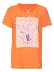LIEBLINGSSTÜCK Koszulka "Daliah" w kolorze pomarańczowym rozmiar: 3XL. Pomarańczowe bluzki LIEBLINGSSTÜCK, xl, bez wzorów, z bawełny, bez kołnierzyka, bez ramiączek. Za 100.99 zł.