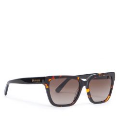 Okulary przeciwsłoneczne LOVE MOSCHINO. Brązowe okulary przeciwsłoneczne Love Moschino, bez wzorów. Za 319.99 zł.